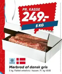 Bilka Mørbrad af dansk gris tilbud