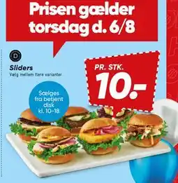Bilka Sliders tilbud