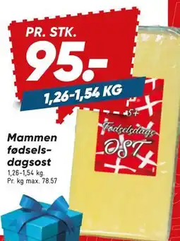 Bilka Mammen fødselsdagsost tilbud