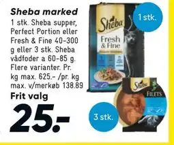 Bilka Sheba marked tilbud