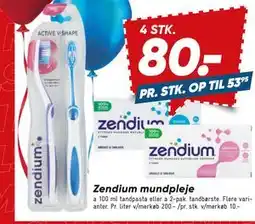 Bilka Zendium mundpleje tilbud