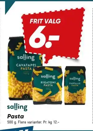 Bilka Pasta tilbud