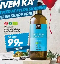 Bilka Urtekram økologisk ekstra jomfru olivenolie tilbud