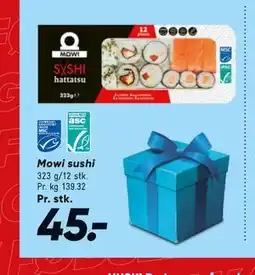 Bilka Mowi sushi tilbud