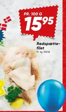 Bilka Rødspættefilet tilbud