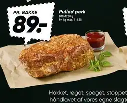 Bilka Pulled pork tilbud