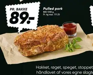 Bilka Pulled pork tilbud