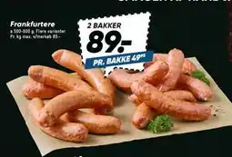 Bilka Frankfurtere tilbud