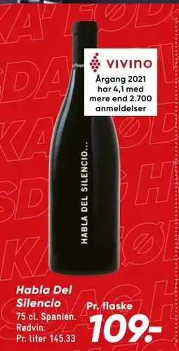 Bilka Habla Del Silencio tilbud