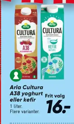 Bilka Arla Cultura A38 yoghurt eller kefir tilbud