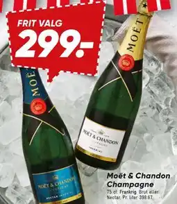 Bilka Moët & Chandon Champagne tilbud