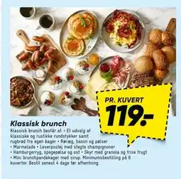 Bilka Klassisk brunch tilbud