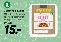 Bilka Tulip toppings tilbud