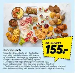 Bilka Stor brunch tilbud