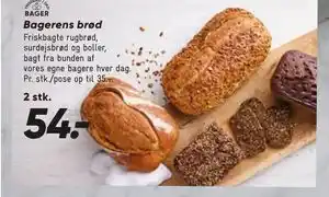 Bilka Bagerens brød tilbud