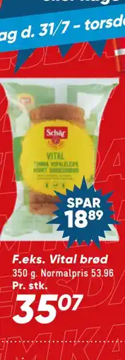 Bilka Vital brød tilbud