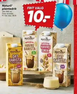 Bilka Naturli’ plantedrik tilbud