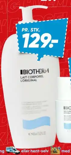 Bilka Biotherm hudpleje tilbud