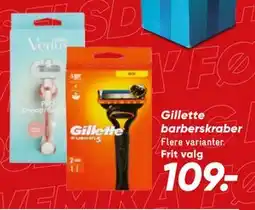 Bilka Gillette barberskraber tilbud