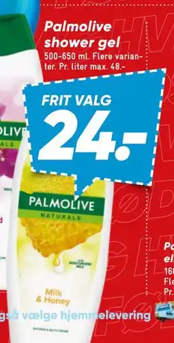 Bilka Palmolive shower gel tilbud