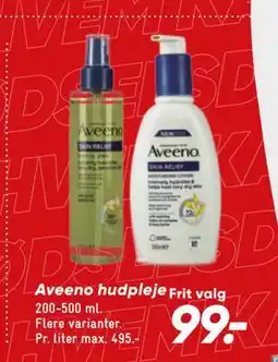 Bilka Aveeno hudpleje tilbud