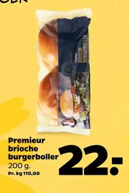 Netto Premieur brioche burgerboller tilbud