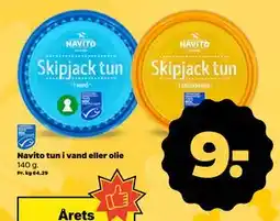 Netto Navito tun i vand eller olie tilbud