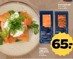Netto Premieur røget eller gravad laks tilbud