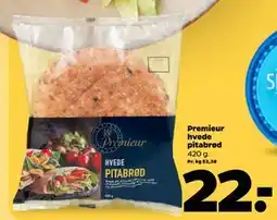 Netto Premieur hvede pitabrød tilbud