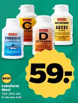 Netto Lekaform Maxi tilbud