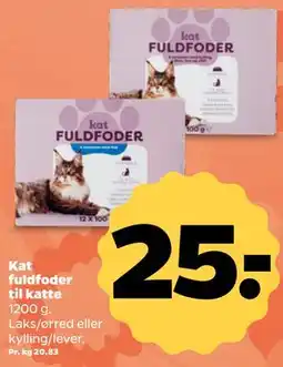 Netto Kat fuldfoder til katte tilbud