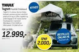 Thansen Thule Tagtelt Foothill 2 Ashland tilbud