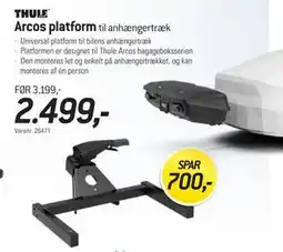 Thansen THULE Arcos platform tilbud