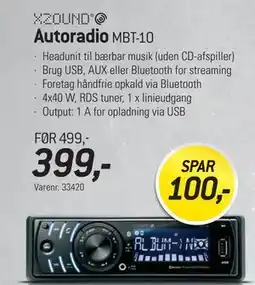 Thansen Autoradio tilbud