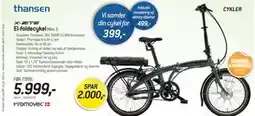 Thansen El-foldecykel tilbud