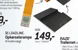 Thansen LOADLINE Opkørselsrampe til trailervægt tilbud
