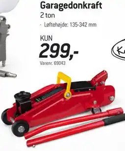 Thansen BYRON'S Garagedonkraft tilbud