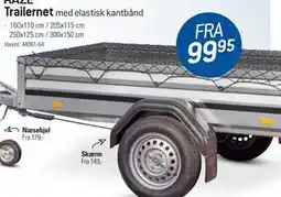 Thansen RAZE Trailernet med elastisk kantbånd tilbud