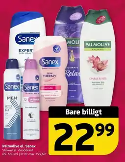 Løvbjerg Palmolive el. Sanex tilbud