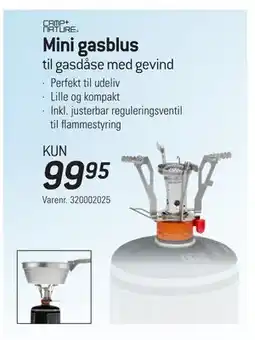 Thansen CAMP+ NATURE Mini gasblus tilbud