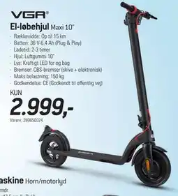 Thansen El-løbehjul tilbud