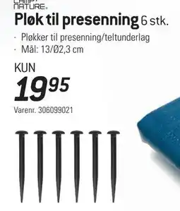Thansen Pløk til presenning tilbud
