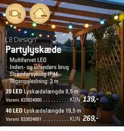 Thansen Partylyskæde tilbud