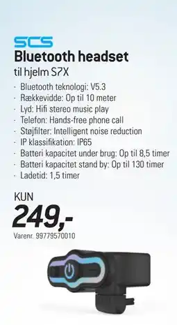 Thansen Bluetooth headset tilbud