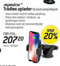 Thansen Trådløs oplader tilbud