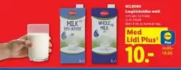 Lidl MILBONA Langtidsholdbar mælk, App-pris tilbud