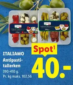 Lidl ITALIAMO Antipastitallerken tilbud