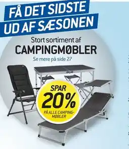 Thansen CAMPINGMØBLER tilbud