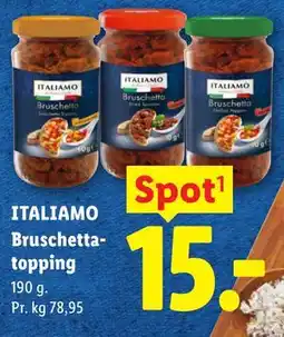 Lidl ITALIAMO Bruschettatopping tilbud
