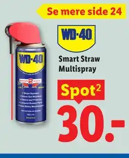 Lidl WD-40 Smart Straw Multispray tilbud